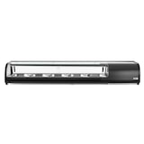 thumbnail of Vitrina para sushi, Arctic, Incluye: 6x GN 1/3 (H) 40 mm, GN 1/3, Negro, 220-240V/190W, 1529x426x(H)296mm