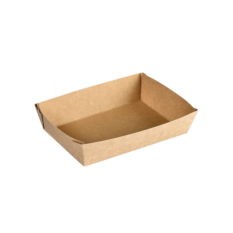 300x DUNI Viking Brick Box 1100 ml Braun ungeteilt