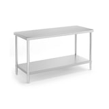 thumbnail of El fumi – El fumi – Professionele roestvrijstalen werktafel met 2 legplanken, 1000 × 600 × 850 mm