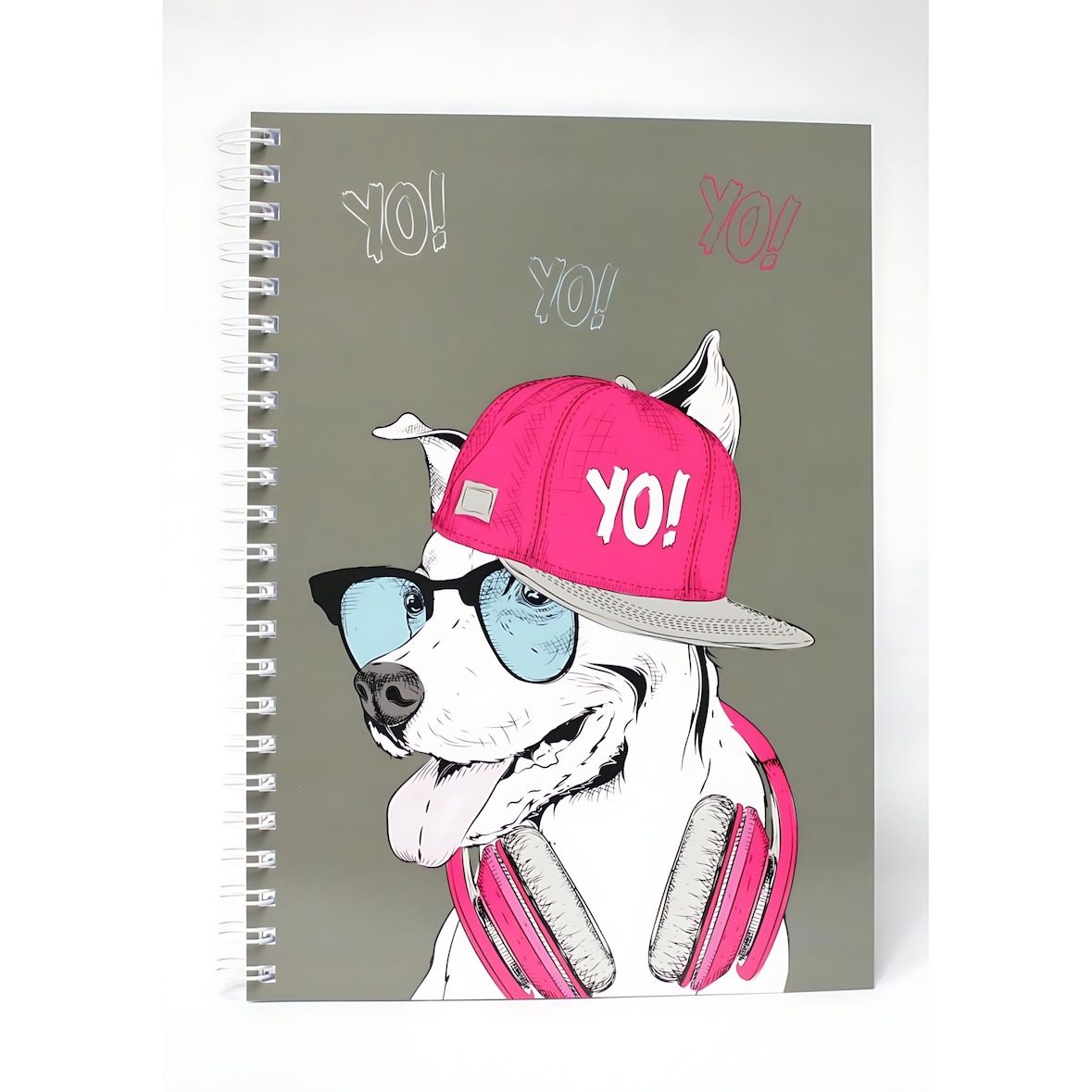 ADINA Premium Collegeblock "Yo!" A5 dotted 80 Blatt 90g/qm