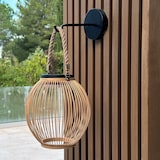 thumbnail of Lumisky Aplique solar ISALINE 100LM Rotin Beige