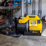 thumbnail of GARLAND PRESS 491FLAE-V20 - Grupo de presión electrónico. 1.300 W, aspiración  8 m, caudal max. 4.500 l/h y altura max 35 m,  salida de 1".