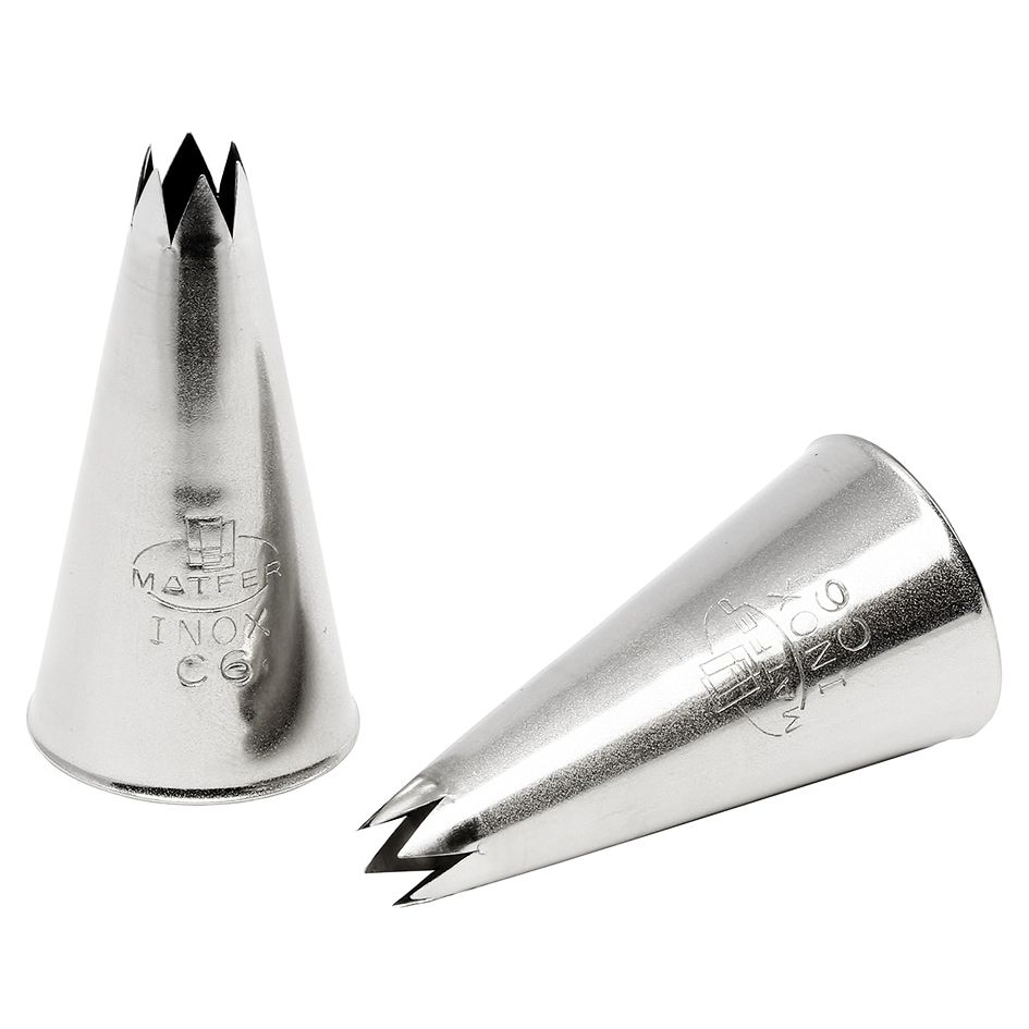 Matfer Douille cannelée inox E8 x 2 Matfer - 167745