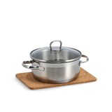 thumbnail of Zeller 2er Set Kork Untersetzer Rechteckig