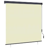 thumbnail of vidaXL Rollo mit Vorhängen Creme 180 x 250 cm Stoff und Aluminium
