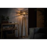 thumbnail of KAWOLA Stehleuchte DALIAN Stehlampe Holz/Metall schwarz