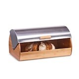 thumbnail of Zeller Brotkasten Bambus/Edelstahl