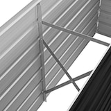 thumbnail of vidaXL Garten-Hochbeet Anthrazit 160 x 40 x 45 cm Verzinkter Stahl