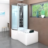 thumbnail of Whirlpool Wanne Duschtempel Dusche Duschkabine K50-R00-WP-EC 100x170 cm mit 2K Scheiben Versiegelung