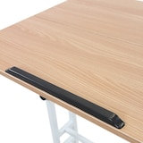 thumbnail of Arbeitstisch / Schreibtisch WORKSTATION I 80 x 60 cm weiß / eiche hjh OFFICE