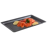 thumbnail of APS GN 1/1 tray -FROSTFIRE- 53 x 32,5 cm, H: 3 cm Aluminium, zwart / zilver