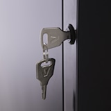 thumbnail of Gastro-Cool - Retro Glastürkühlschrank - elegant - schwarz / 140l - GCGD135