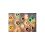 thumbnail of Wandlampe aus Glas GRACE - Grün und Gold