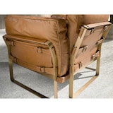 thumbnail of Angel Cerdá Poltrona de couro Camel 5169C