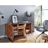 thumbnail of WOHNLING Sideboard 144x72x47 cm Holz Massiv Kommode Anrichte Modern Standschrank