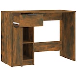 thumbnail of vidaXL Bureau 100x50x75 cm bewerkt hout gerookt eikenkleurig