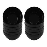 thumbnail of 12 Stück Melaminschüssel Ø 10,5 cm in schwarz,  Salatschüssel, Beilagenschale