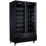 thumbnail of METRO Professional Frigorifico para bebidas GSC2100B-NC, acero/aluminio/vidrio, 120x72.5x206.6cm, 949L, enfr. por ventilación, cerradura, negro