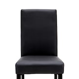 thumbnail of METRO PROFESSIONAL Gepolsterter Restaurantstuhl Baja 2er Set, Holz/Kunstleder, dunkelgrau