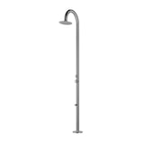 thumbnail of Douche Palau Sined, intérieur/extérieur, pomme de douche 25cm, inox AISI 316L, diamètre 6cm, eau chaude/froide, mélangeur, lave-pieds.