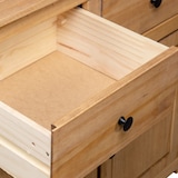 thumbnail of Helloshop26 - Buffet bahut commode armoire meuble de rangement organisateur cuisine salle de séjour salon 93 x 40 x 80 cm Pin solide 02_0029669