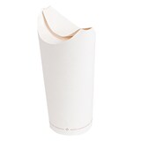 thumbnail of Vasos Fritas Con Cierre 'Plastic Free' 22 Oz - 660 Ml 242 G/M2 8,5X18 Cm Blanco Cartoncillo (1000 Unidades)