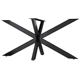 thumbnail of Pés de mesa Hardwick preto industrial/150x78x71 cm