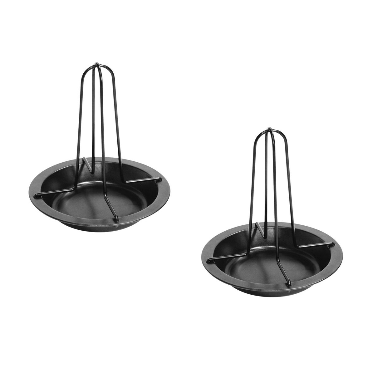 Hähnchenständer Hähnchenbräter Geflügelbräter Brathähnchen Ständer 2er Set