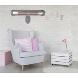 thumbnail of Heizstrahler mit modularem Fuß und stabiler Wandhalterung 800 Watt