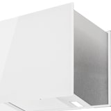 thumbnail of Klarstein Kronleuchter XL Inselabzugshaube 90cm Umluft 590m³/h LED Touch weiß Weiß