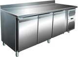 thumbnail of A&S VIP Kühltisch mit 3 Türen und Aufkantung -2 bis +8°C 1.795x700x960 mm