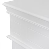 thumbnail of Camino elettrico caminetto da terra CAMBRIDGE in legno Bianco 110x25x95h