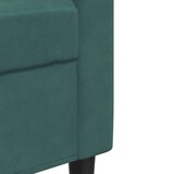 thumbnail of vidaXL 2-tlg. Sofagarnitur mit Kissen und Nackenrollen Dunkelgrün Samt