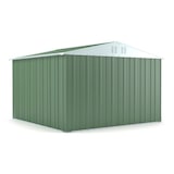 thumbnail of Box lamiera giardino casetta attrezzi in Acciaio Zincato 327x307cm x h2.15m - 145KG - 10,04mq - VERDE