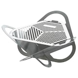 thumbnail of Feuerschale Ø56 Feuerstelle Edelstahl Lagerfeuer klappbar Gartenfeuer Feuerkorb