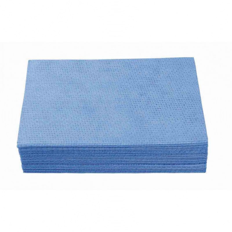 Lavette non tissée ajourée - 35x50cm x 25 BLEU - GUIALTO
