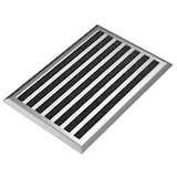 thumbnail of Fußmatte Außen Schmutzfangmatte für Draußen - 40 x 60 cm silbernem Aluminiumrand Wetterfester Fußabstreifer Outdoor Fußmatte