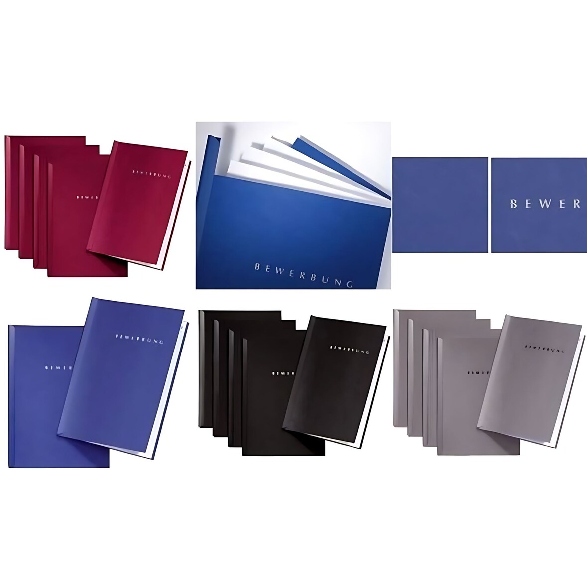 Pagna Bewerbungsset Start Basic grau 5St