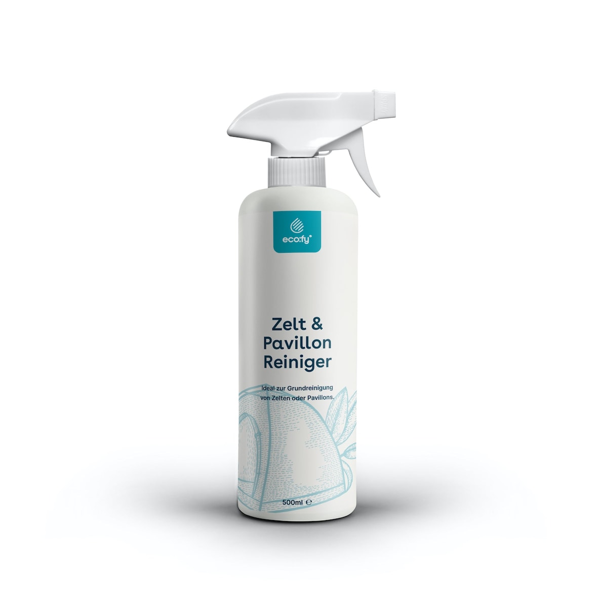 eco:fy Zelt und Pavillon Reiniger - 500ml - Zeltreiniger für natürliche und synthetische Fasern