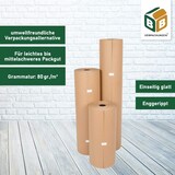 thumbnail of 3 x Natronmischpapier (1,0 x 250 m) Packpapier braun reißfest Kraftpapier Verpackungsmaterial Polstermaterial BB-Verpackungen