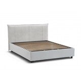 thumbnail of Dmora Letto matrimoniale Flavia, Letto contenitore con rivestimento in tessuto, 100% Made in Italy, con materasso 160x190 Cm incluso, Bianco