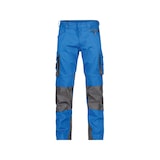 thumbnail of DASSY® Nova Arbeitshose | D-FX Flex | Mech. Stretch | Cordura® Kniepolster | EN 14404 | Art.-Nr. 200846 azurblau/anthrazitgrau 52 STANDARD