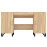thumbnail of Bureau chêne sonoma 140x50x75 cm bois d'ingénierie Modèle Orion Office Prime