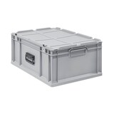 thumbnail of PROREGAL 12x Eurobox NextGen Portable | HxBxT 23,5x40x60cm | 44 Liter | Eurobehälter, Transportbox, Transportbehälter, Stapelbehälter