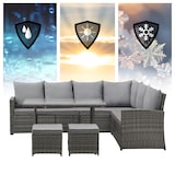 thumbnail of SVITA MONROE Garten-Lounge Set Polyrattan Lounge-Möbel Sitzgruppe Grau
