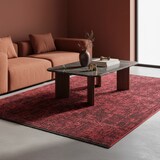 thumbnail of Teppich Schlafzimmer Unifarben Elegant Waschbar Wohnzimmer Esszimmer Pflegeleicht Rot 160x230 cm OEKO-TEX – TITLIS von Kadima Design