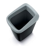thumbnail of Keden Compact Q Recycling-Mülleimer 45 l mit offenem Deckel in Grau