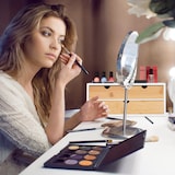 thumbnail of Relaxdays Schreibtisch Organizer, 3 Schubladen, für Büroutensilien, HxBxT: 14 x 33 x 21 cm, Bambus & MDF, weiß/natur