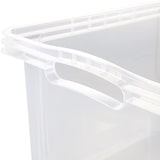thumbnail of Keeeper - Set di 2 scatole da stoccaggio in polipropilene con manici 13,5L Trasparente 52x43x28 cm - Collezione Franz