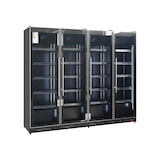 thumbnail of Gasfrit - Armario expositor para bebidas refrigerado 4 puerta gran capacidad 2240 x 635 x 1990 mm 2000 litros,  Luz led multicolor